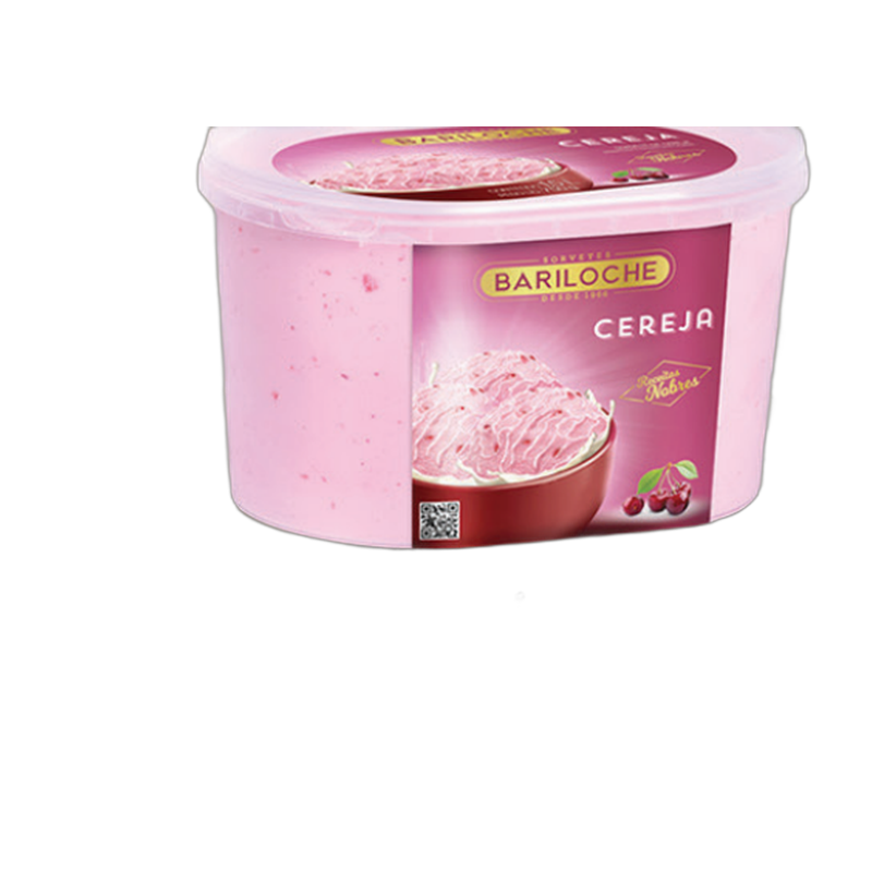 Sorvete Nobre Cereja Bariloche 1,5L
