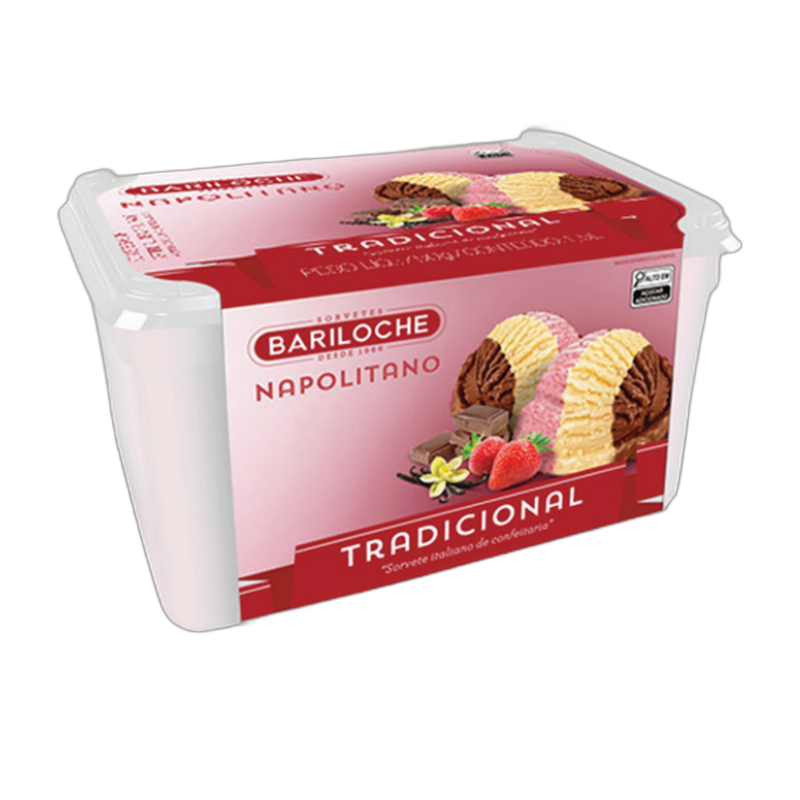 Sorvete Tradicional Napolitano 1,5L